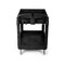 Toter Utility Cart - Lipped Top and Ergonomic Handle 43.7x25.6x33.5 - Black UCL00-E - alternate 3